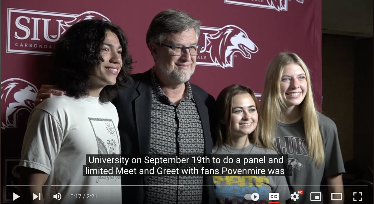 Video: Dan Povenmire visits SIU